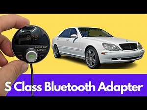 Connect iPhone to Mercedes Benz S Class Radio W220 / W140 ( No Bluetooth Stereo System Solution )