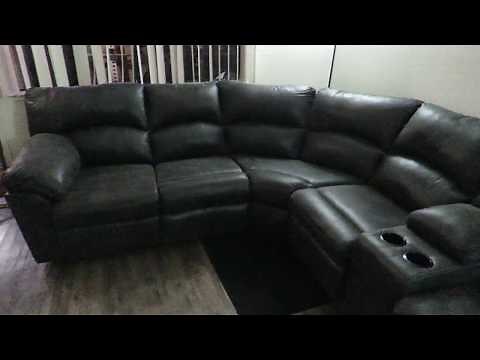 Tambo Pewter Reclining Sectional | Ashley's Furniture Collection | 2780148