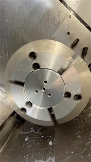 These Jaws were fun to make 😎 #cnc #machine #machining #lathe #aluminum