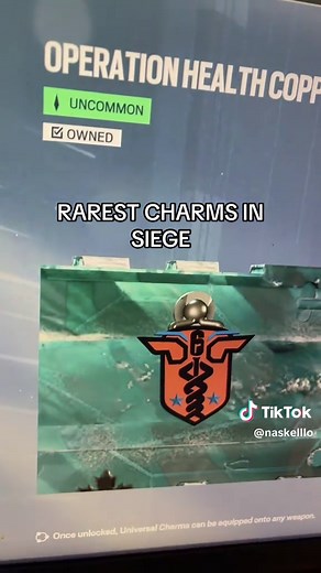 Rare Charms in Rainbow Six Siege: Rarest Charm List 2026