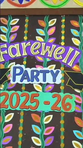 Farewell Party Decoration Ideas | #shorts