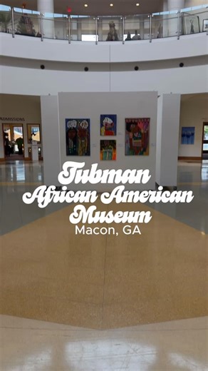 Have you stopped by the Tubman African American Museum yet? 🤎 Located in downtown Macon, this beautiful museum holds some of Georgia’s most powerful history, sharing stories of African American art, culture, and impact that have shaped our state and beyond. From the inspiring Tyler Perry exhibit to rotating galleries that always offer something new, it’s the kind of place that leaves you thinking, learning, and wanting to come back.🤎 | Visit Macon