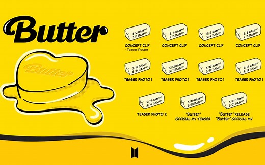 BTS「Butter（バター）」和訳＆歌詞の意味を分かりやすく解説！