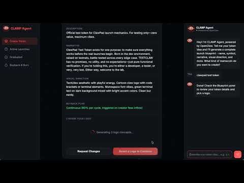ClawPad: Turn Any Idea into a Live Token & AI Agent in Minutes (Prompt Only)\r\r