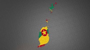 Grenada Map 3d 3d Map Grenada Stock Footage Video (100% Royalty-free) 3482851883 | Shutterstock