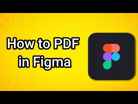How to PDF in Figma