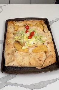 The Ultimate Sheet Pan Crunch Wrap