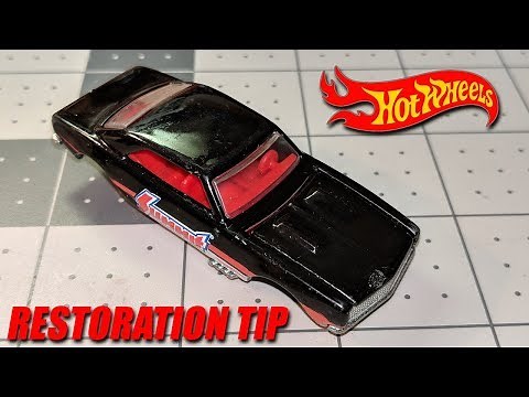 Diecast Restoration Tip - Remove scratches from plastic windows
