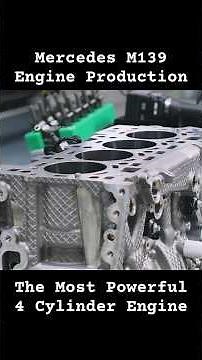 Mercedes AMG Engine (M139) PRODUCTION