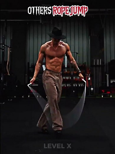 Standard skill VS LEGEND of Rope jump