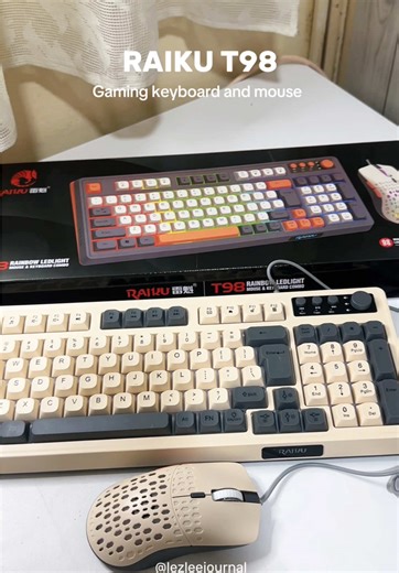 Raiku T98 Gaming Keyboard and Mouse Set Review