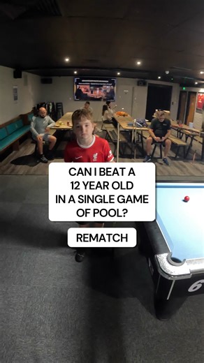 17K views · 84 reactions | Can I beat a 12 Year Old in a single game of pool? Thanks to Luca for the rematch!  #pool #englishpool #8ball #8ballpool #attacking8ball #skills #billiards #ultimatepool | Attacking8Ball | Facebook