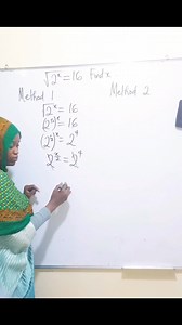 Solving Exponential Equations: Find x using 2 methods. | Aisha BANDE calculations