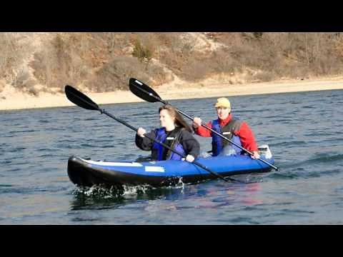 Great Inflatable Sea/Whitewater Kayak - 420x Explorer