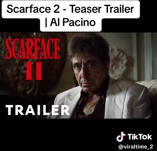 Scarface 2 - Teaser Trailer | Al Pacino #scarface #alpacino | scarface 2