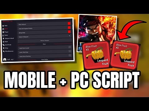 [PASTEBIN] OP Blox Fruits Script MOBILE + PC Autofarm, Bring Fruit, Auto Raids, PVP Hack, ESP