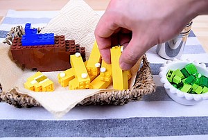 708K views · 6.5K reactions | Cooking LEGO Fish & Chips (by tomosteen https://bit.ly/3cFAE40) | Beyond the Brick | Facebook