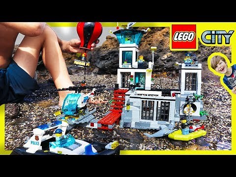 Lego City Police Prison Island Escape!