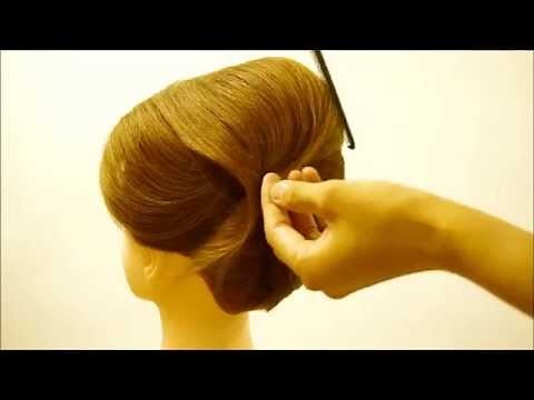 【抱き合わせの作り方】ZENのHow to ヘアセット14How to make a french twist.