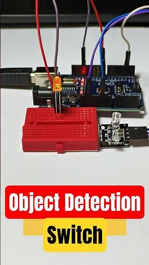 Arduino HW-487 Light Interruption Sensor Project | IR Object Detection with LED | Beginner Tutorial