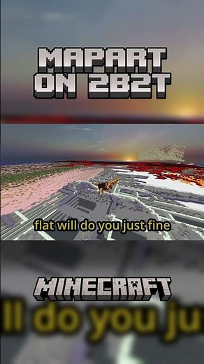 is it better to build staircased or flat mapart on 2b2t? 🗺️ #Minecraft #MinecraftMapart #2b2t