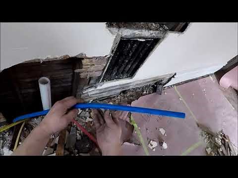 90 degree pex bend with no fittings