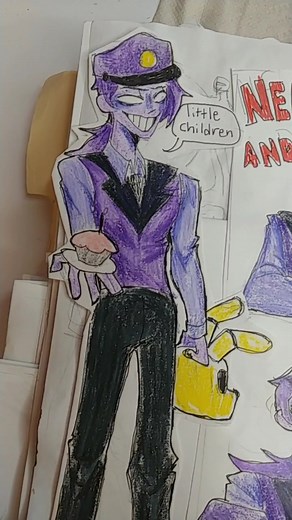 Vincent x William Afton Fan Art - FNAF Fan Art