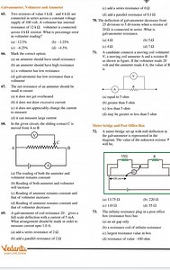 The deflection of galvanometer decreases from resistance of 12k... | Filo