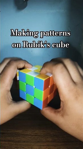 Making patterns on Rubik's cube #rubikscube #shortsfeed #shorts #grow #viral ‪@MasterAszad75‬