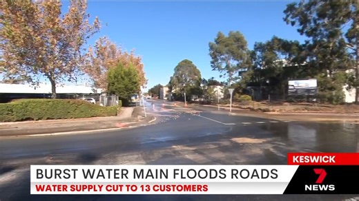 A burst water main has caused widespread flooding on roads in Keswick. Download the 7NEWS app: https://7news.link/7NEWSapp #Keswick #7NEWS | 7NEWS Adelaide