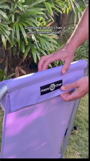 Cleaning Your Happy Chap Beach Chair in Minutes