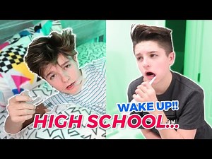HIGH SCHOOL MORNING ROUTINE
