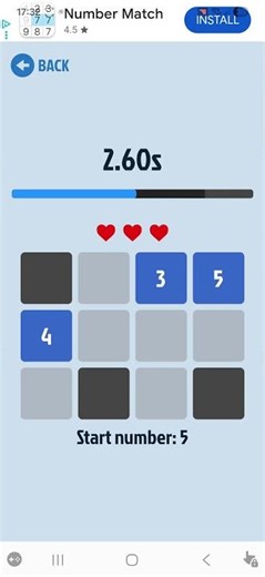 NUM210 - The 'Chimp Challenge' Game