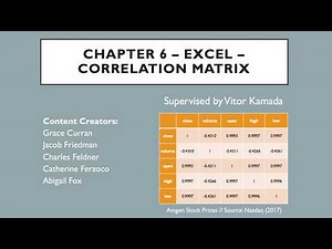 8.4 - Correlation Matrix