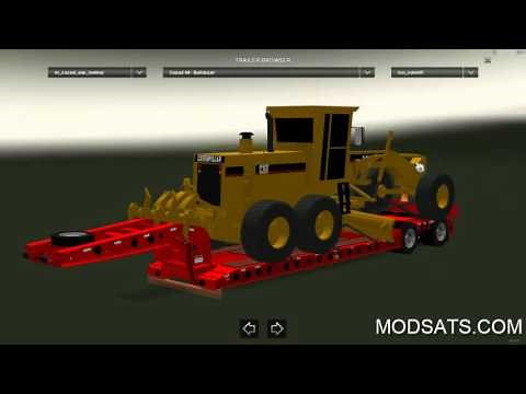 Cozad Expando Lowboy Trailer | ATS Mod