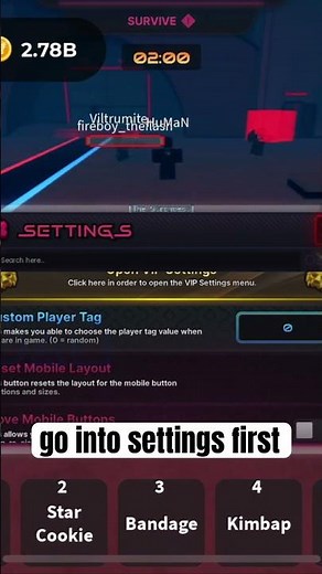 How to turn on hit boxes in ink games #roblox #inkgames