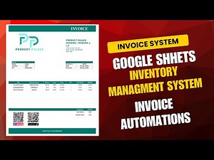 Google sheets Inventory Management System, Small Business Inventory I Invoice Management System