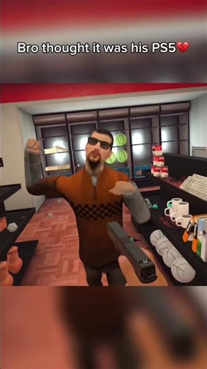 Bro thought it was his PS5💔 #bonelab #vr