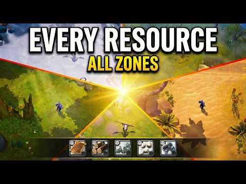 The COMPLETE Albion Online Gathering Strategy - Where to Farm Every Resource