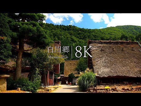 [Four Seasons in Shirakawa-go] Visit Japan's three most unexplored scenic spots - JAPAN in 8K