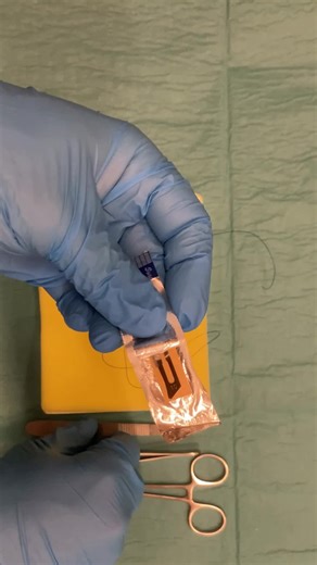 Proper disposal of sharps blades, such as scalpels is essential to prevent injuries and contamination. Follow these best practices to ensure a safe and hygienic disposal process. #medicine #medicalstudent #medicaltiktok