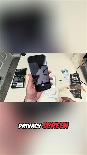 Privacy Screen Protector: Ultimate iPhone & Pixel Protection! #shorts