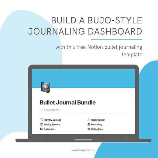 Inside My Notion Daily Journal Template for Bullet Journaling