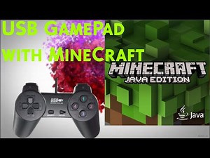 How to Play minecraft Java Edition with the gamepad