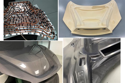 Active core molding: A new way to make composite parts