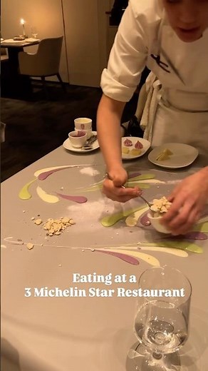 Sit down with us for dessert at Alinea Restaurant, a 3 Michelin Starred restaurant in Chicago 🤯