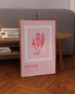 A3 Poster, Decorative Stamp - Etsy