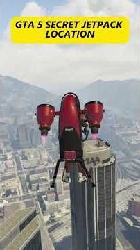 Gta5 secret jetpack Location..... #gta #gta5 #gta5online