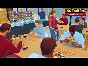 Opening a Trading Card Shop & Hosting Tournaments! | TCG Card Shop Simulator | Ep 1