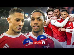"Something beautiful to come" 🏆 | William Saliba & Jurrien Timber react to Arsenal win over Chelsea